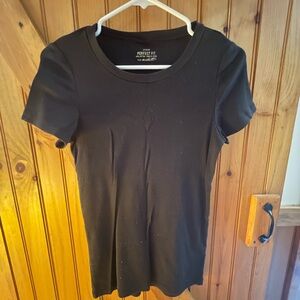 J. Crew t shirt. Color black. Size Medium